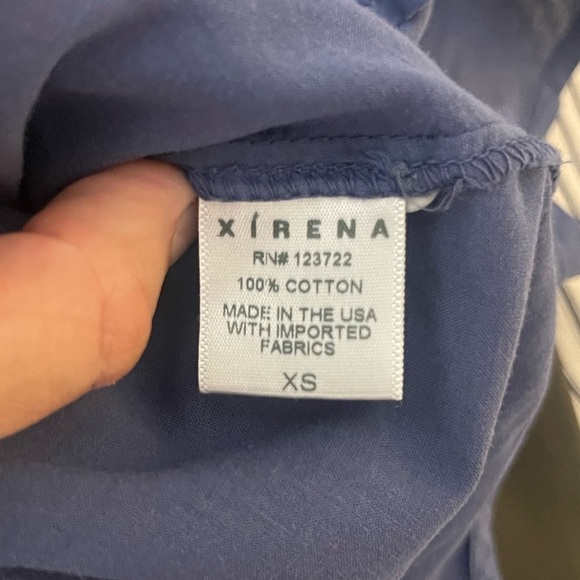 XIRENA Kayde Shirt Crown Blue Size XS - Picture 8 of 10